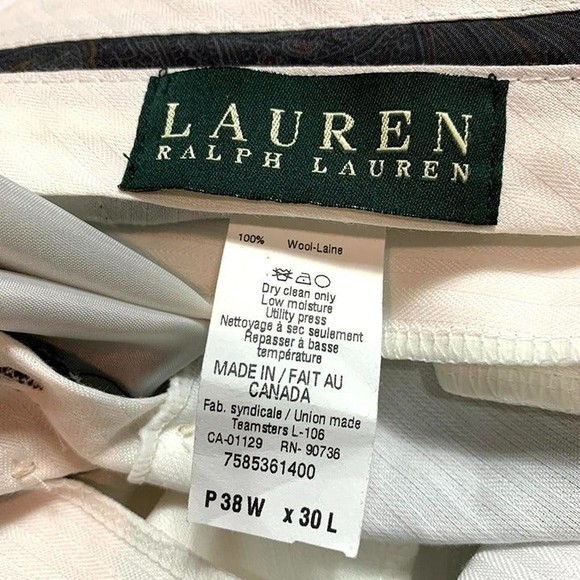 Lauren Ralph Lauren Wool Dress Pants - Picture 4 of 4